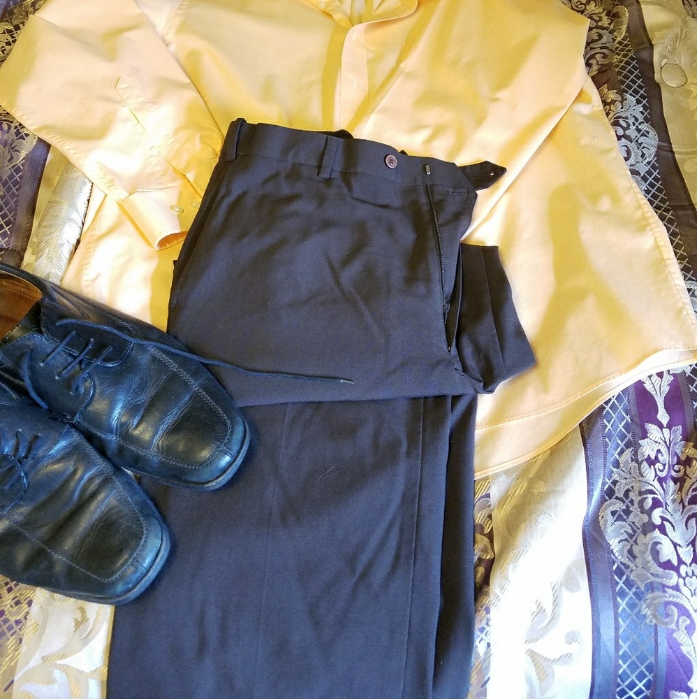 Men's Brown Dress Pants